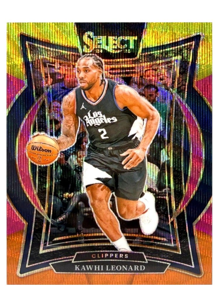 2024-25 Panini Select Base Set Kawhi Leonard #61 card