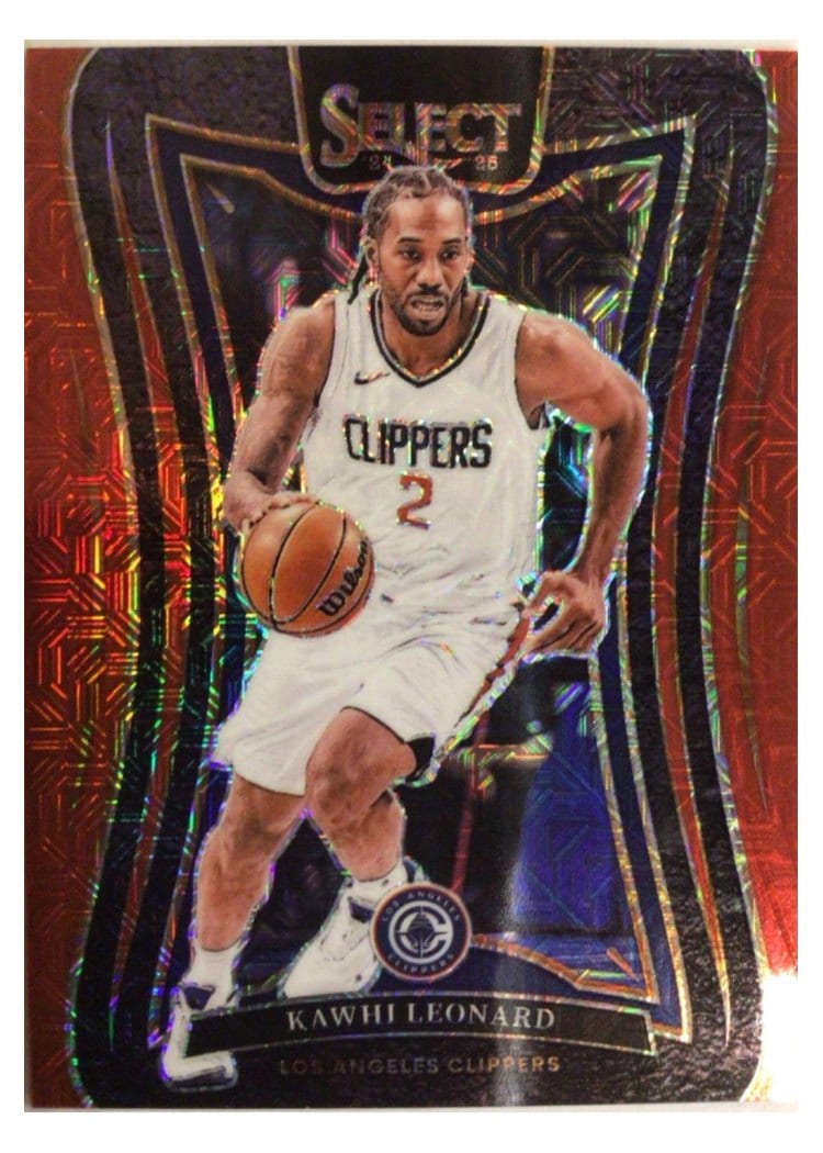 2024-25 Panini Select Base Set Kawhi Leonard #61 card