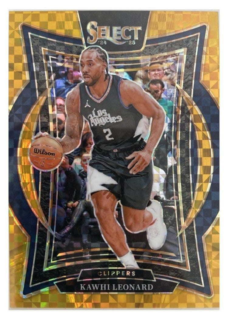2024-25 Panini Select Base Set Kawhi Leonard #61 card