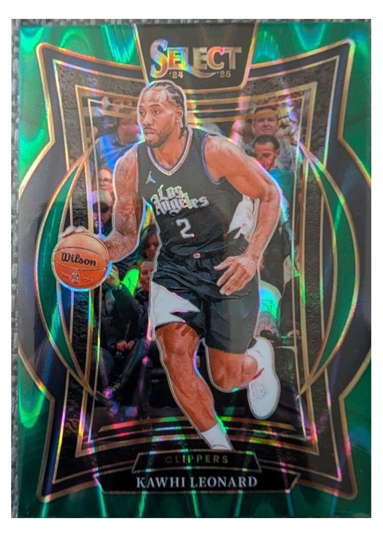 2024-25 Panini Select Base Set Kawhi Leonard #61 card