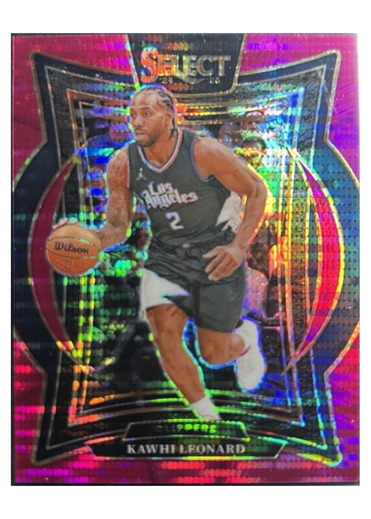 2024-25 Panini Select Base Set Kawhi Leonard #61 card