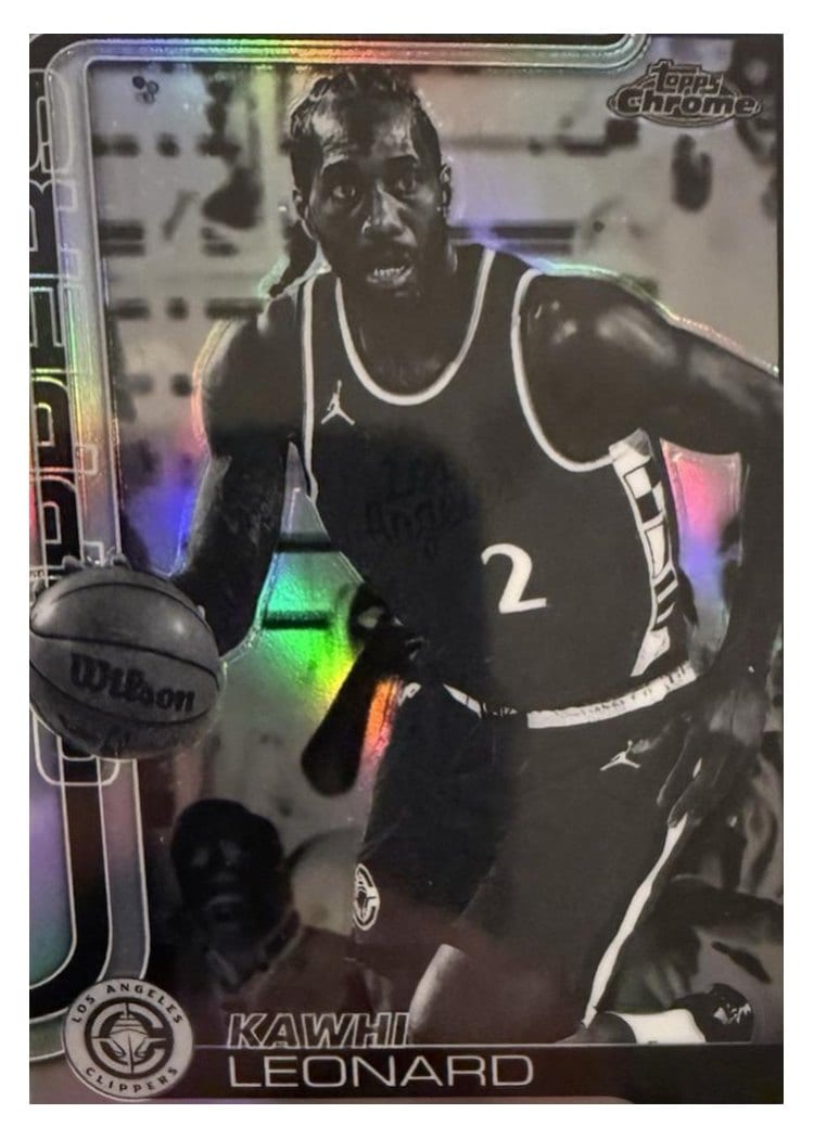 2025 Topps Chrome Kawhi Leonard #44 card