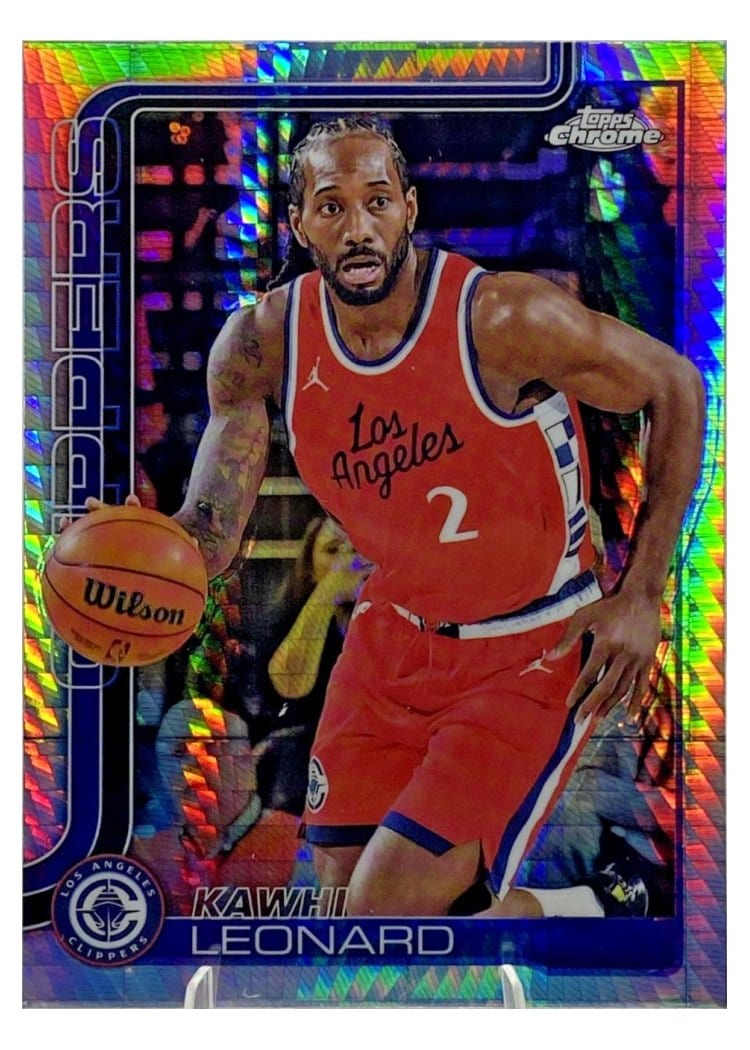 2025 Topps Chrome Kawhi Leonard #44 card