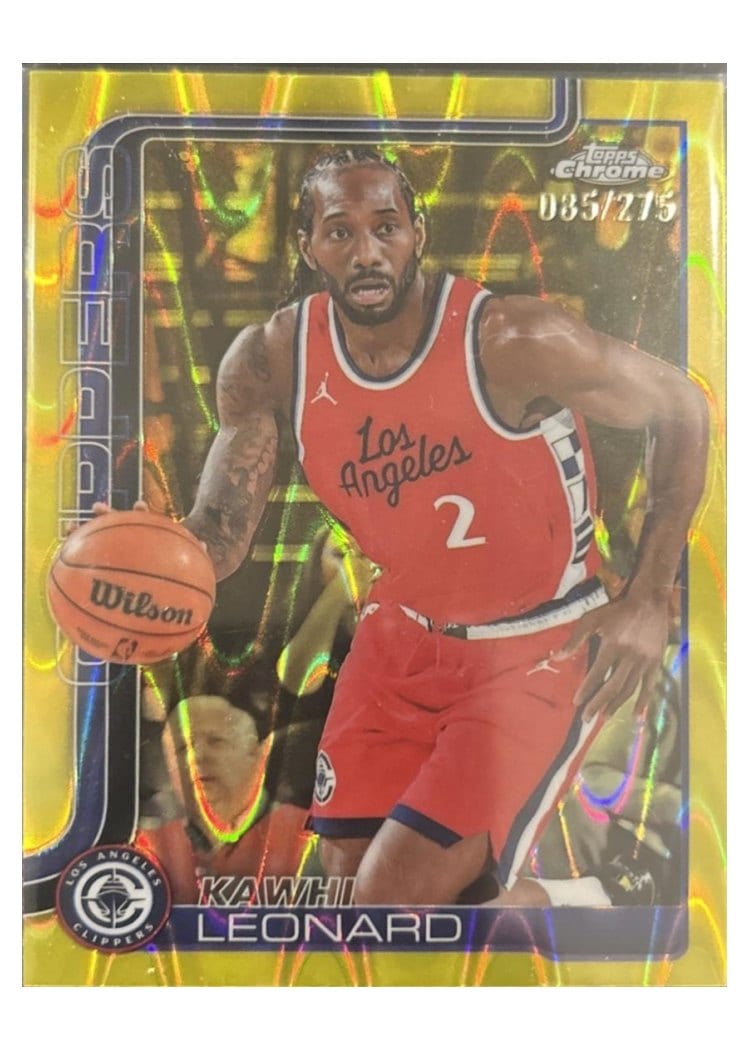 2025 Topps Chrome Kawhi Leonard #44 card