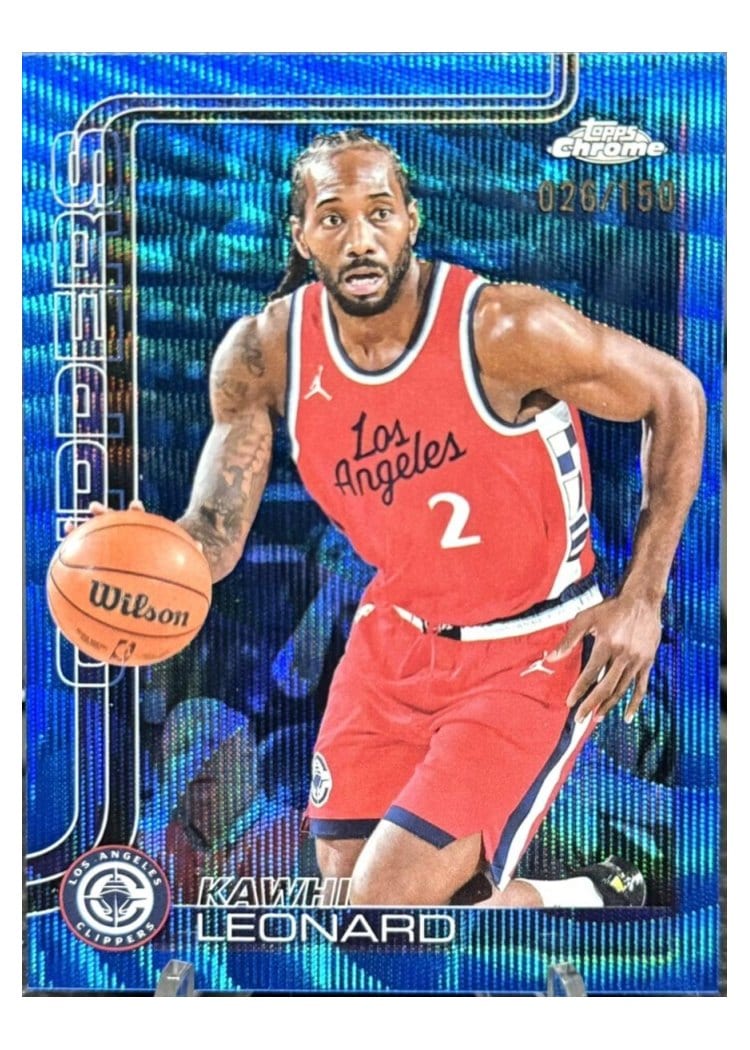 2025 Topps Chrome Kawhi Leonard #44 card