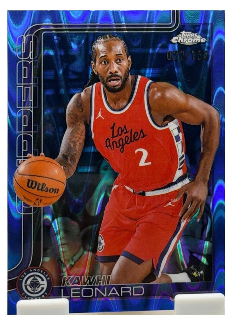 2025 Topps Chrome Kawhi Leonard #44 card