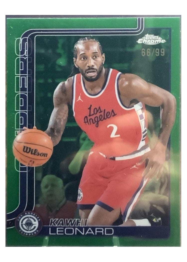 2025 Topps Chrome Kawhi Leonard #44 card