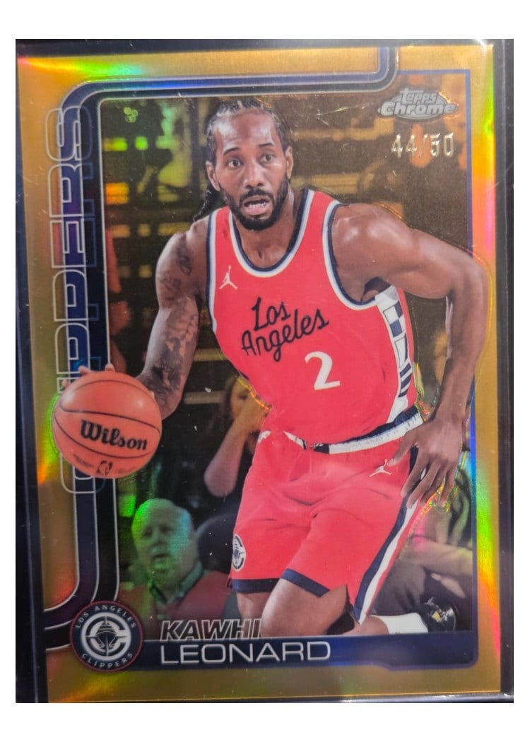 2025 Topps Chrome Kawhi Leonard #44 card