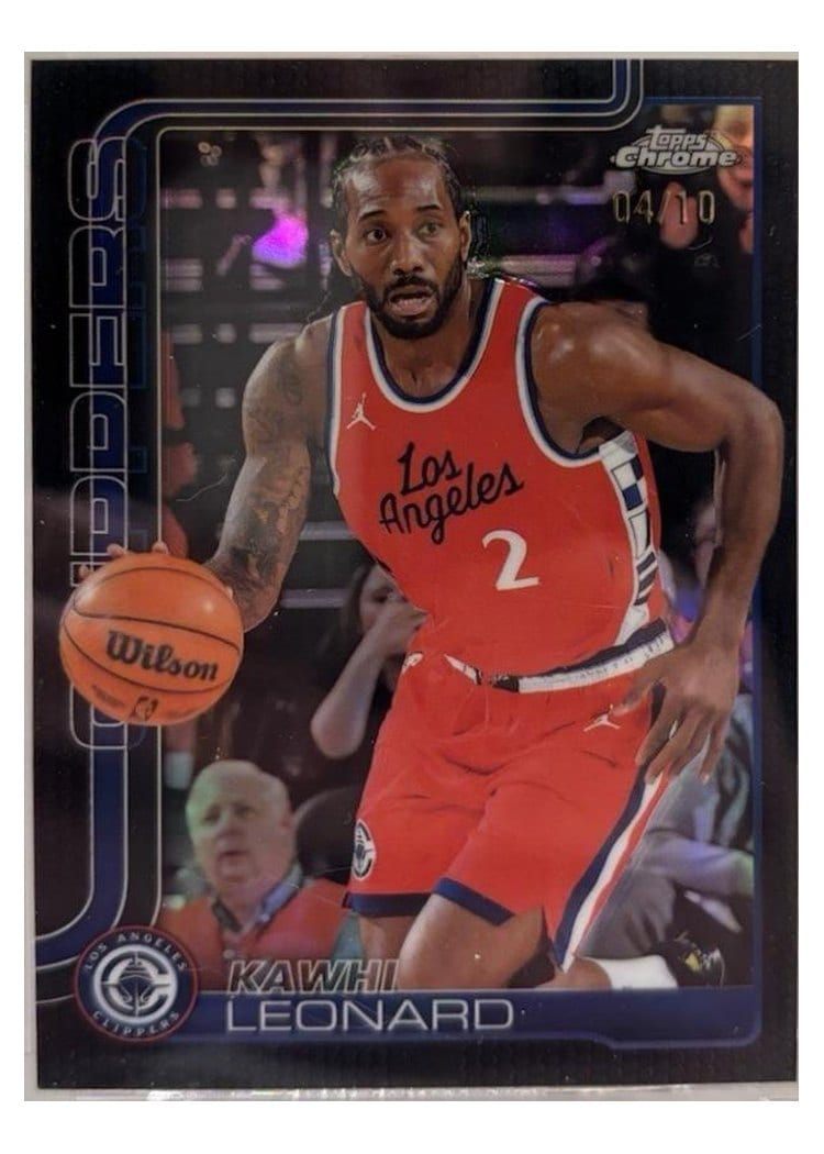 2025 Topps Chrome Kawhi Leonard #44 card