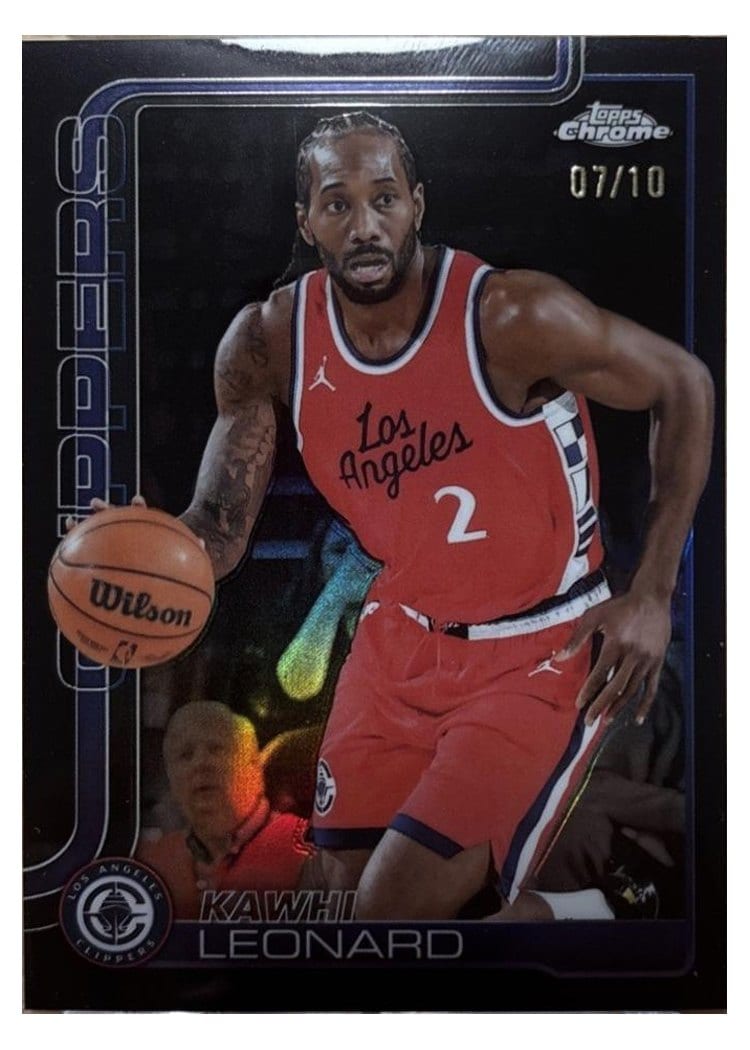 2025 Topps Chrome Kawhi Leonard #44 card