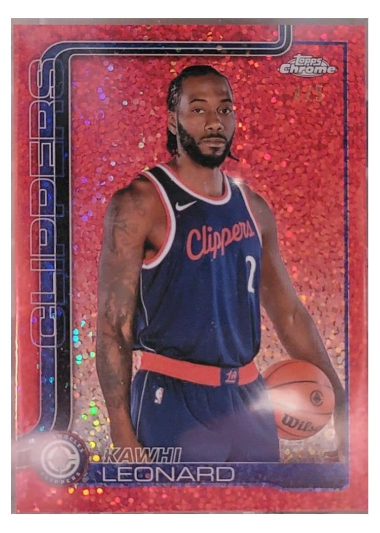 2025 Topps Chrome Kawhi Leonard #44 card