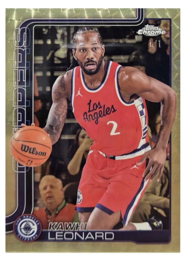 2025 Topps Chrome Kawhi Leonard #44 card