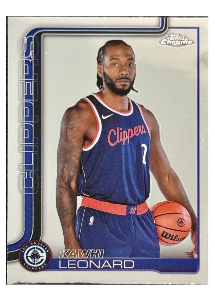 2025 Topps Chrome Kawhi Leonard #44 card