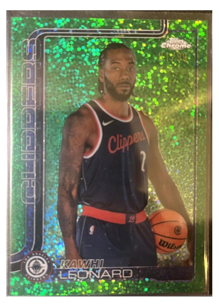 2025 Topps Chrome Kawhi Leonard #44 card