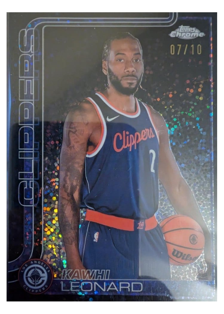 2025 Topps Chrome Kawhi Leonard #44 card