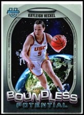 2024-25 Bowman University Chrome Boundless Potential Kayleigh Heckel #BP-25 card