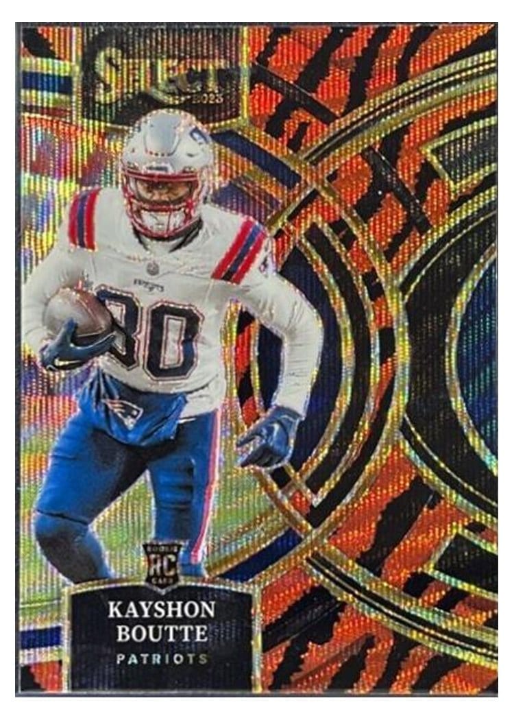 2023 Panini Select Base Set Kayshon Boutte Tiger Prizm #116 card