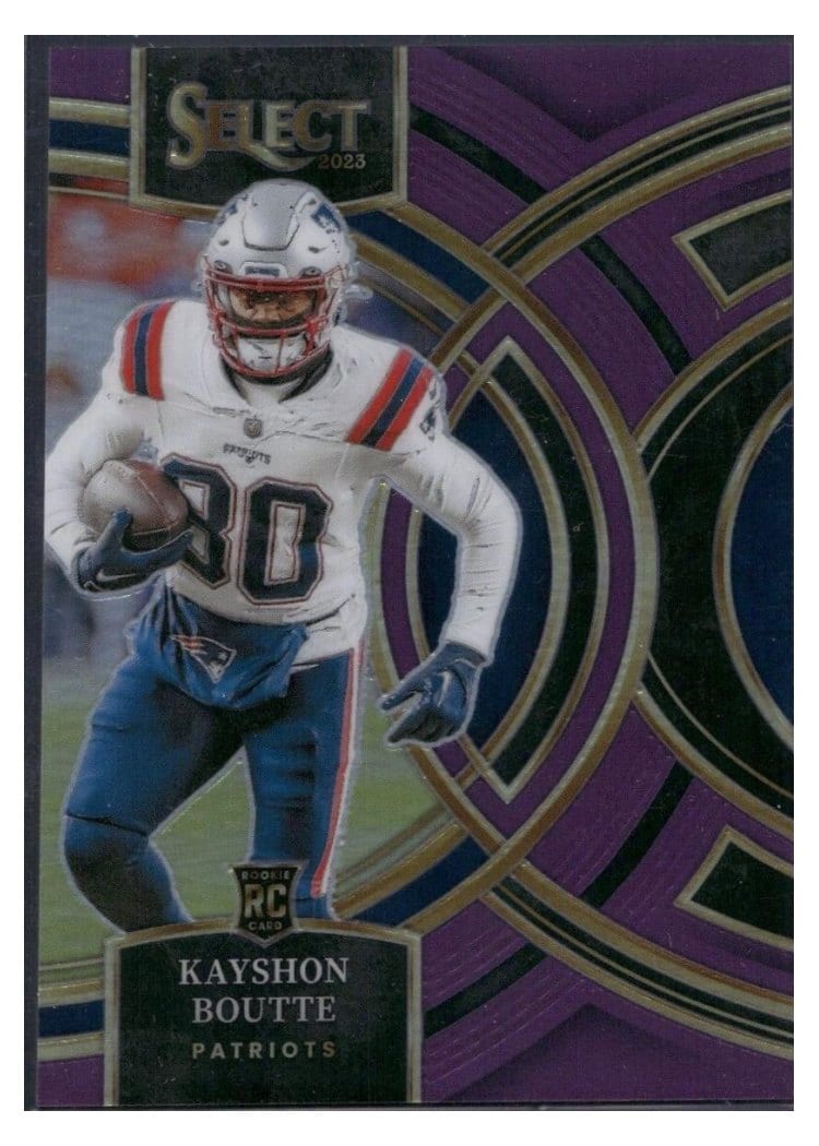 2023 Panini Select Base Set Kayshon Boutte #116 card