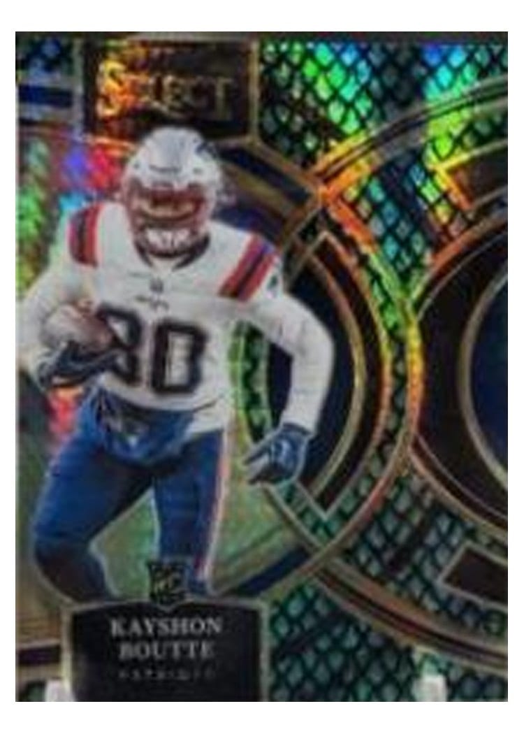 2023 Panini Select Base Set Kayshon Boutte #116 card