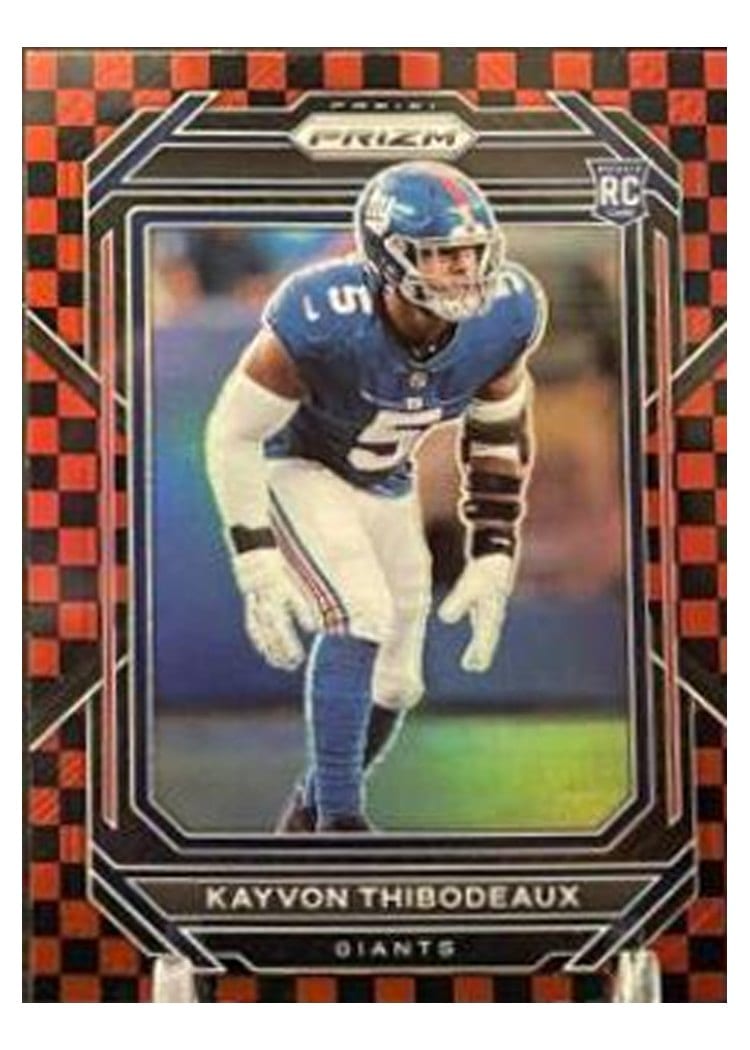 2022 Panini Prizm Base Set Kayvon Thibodeaux #370 card