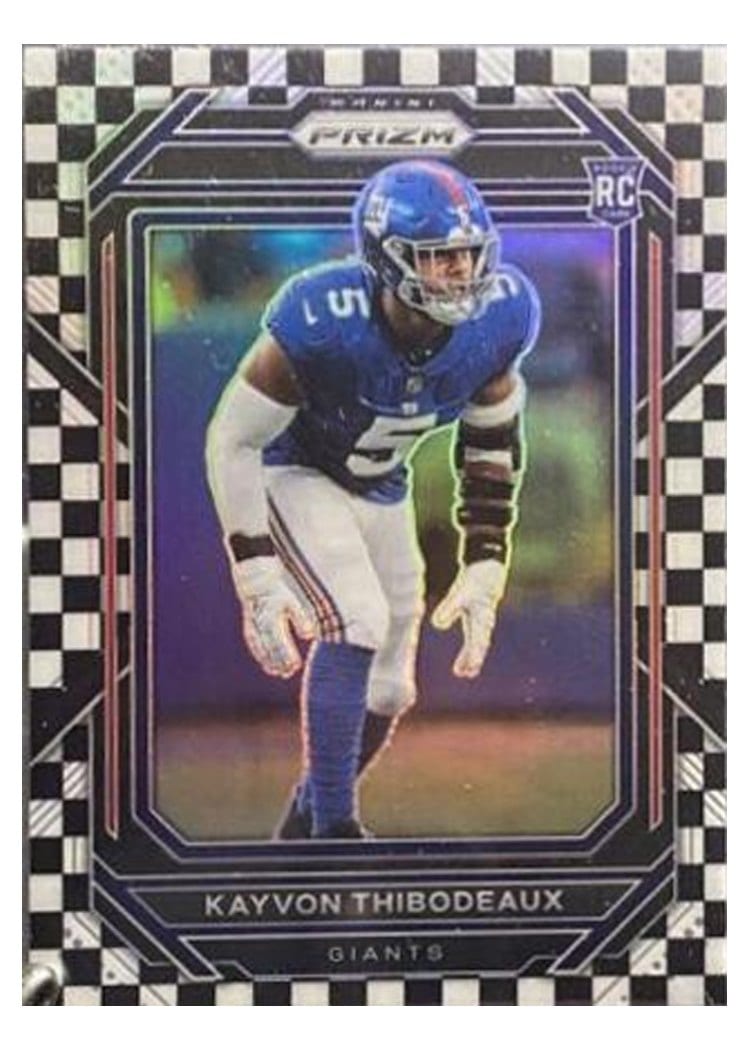 2022 Panini Prizm Base Set Kayvon Thibodeaux #370 card