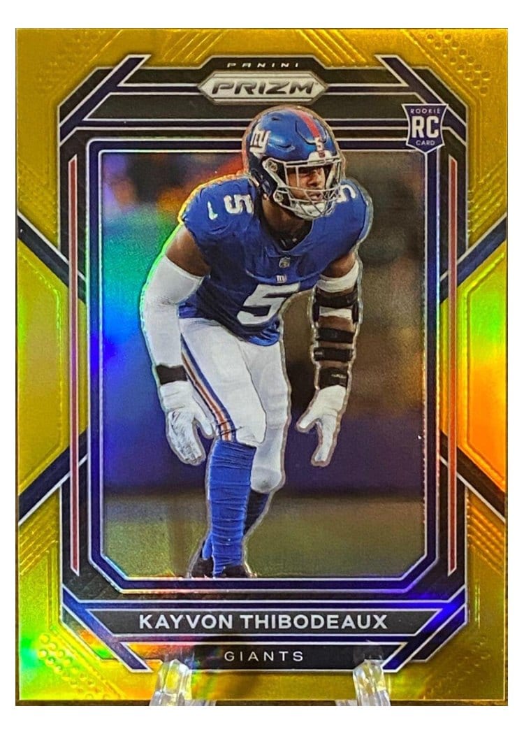 2022 Panini Prizm Base Set Kayvon Thibodeaux #370 card