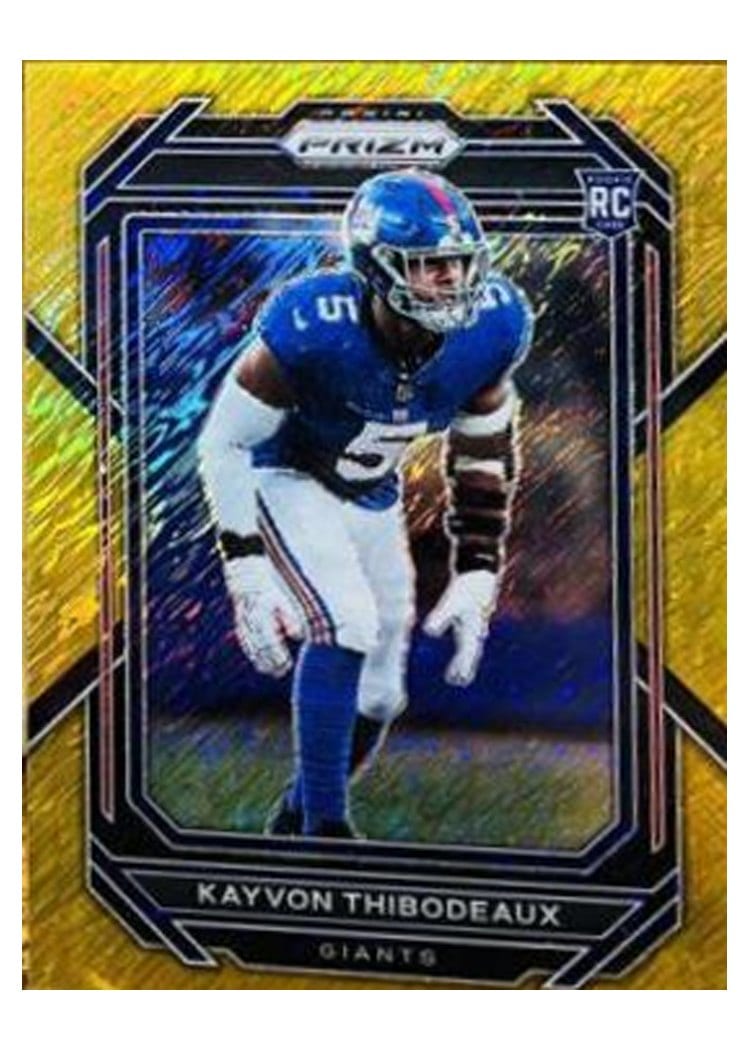 2022 Panini Prizm Base Set Kayvon Thibodeaux #370 card