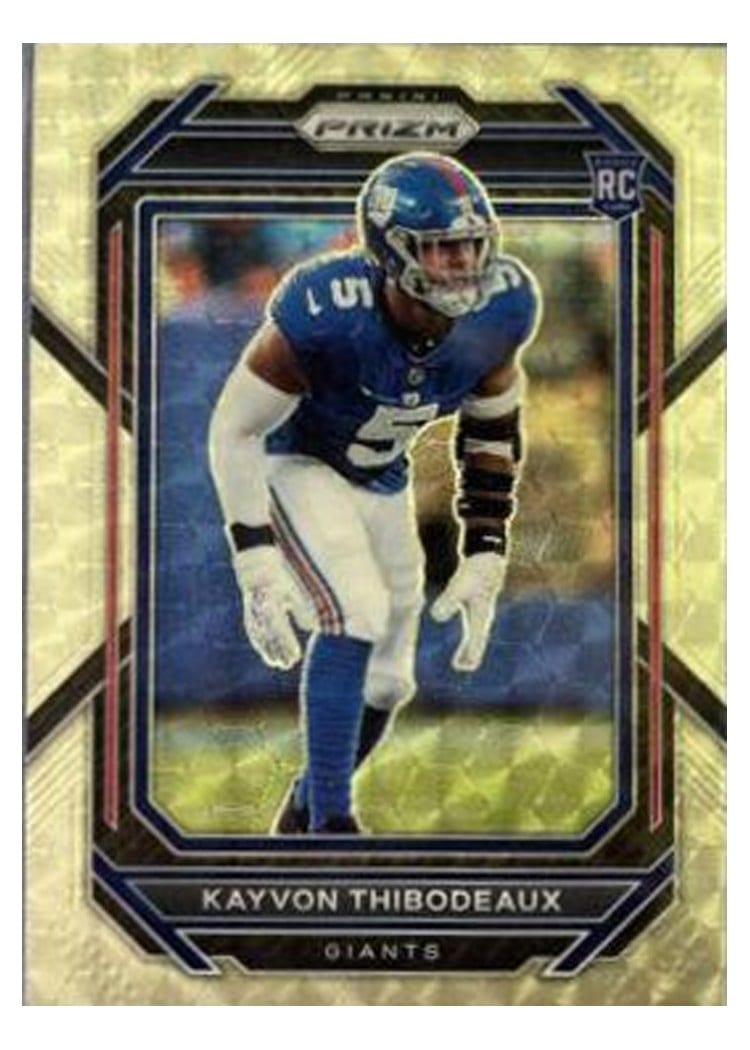 2022 Panini Prizm Base Set Kayvon Thibodeaux #370 card