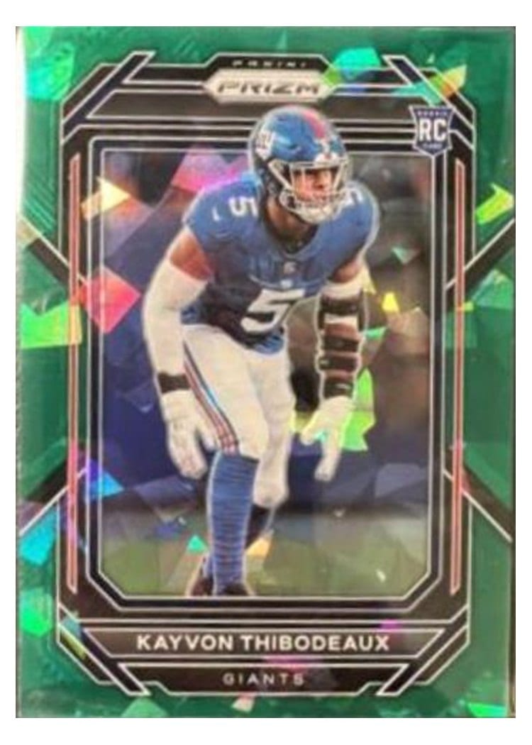 2022 Panini Prizm Base Set Kayvon Thibodeaux #370 card