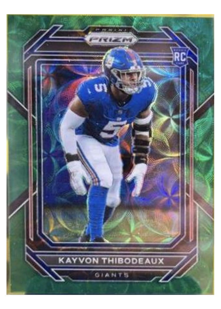 2022 Panini Prizm Base Set Kayvon Thibodeaux #370 card