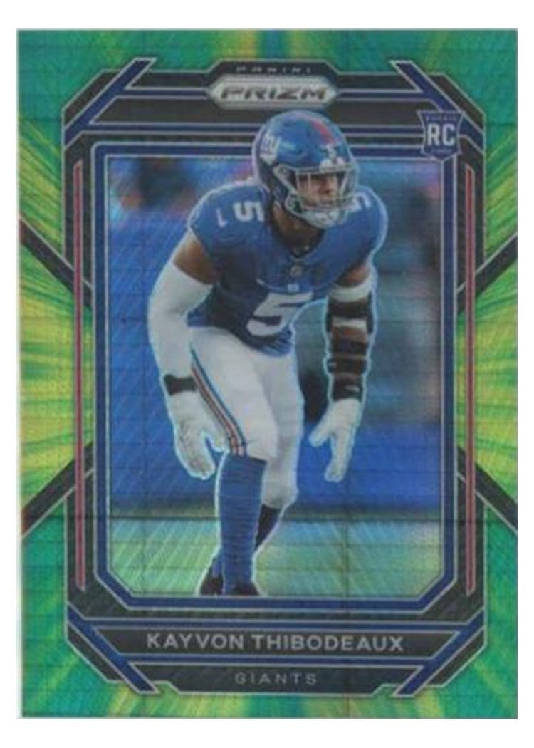 2022 Panini Prizm Base Set Kayvon Thibodeaux #370 card