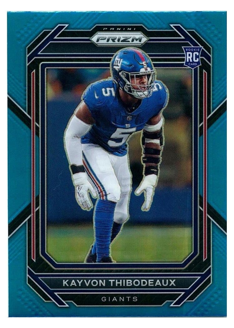 2022 Panini Prizm Base Set Kayvon Thibodeaux #370 card