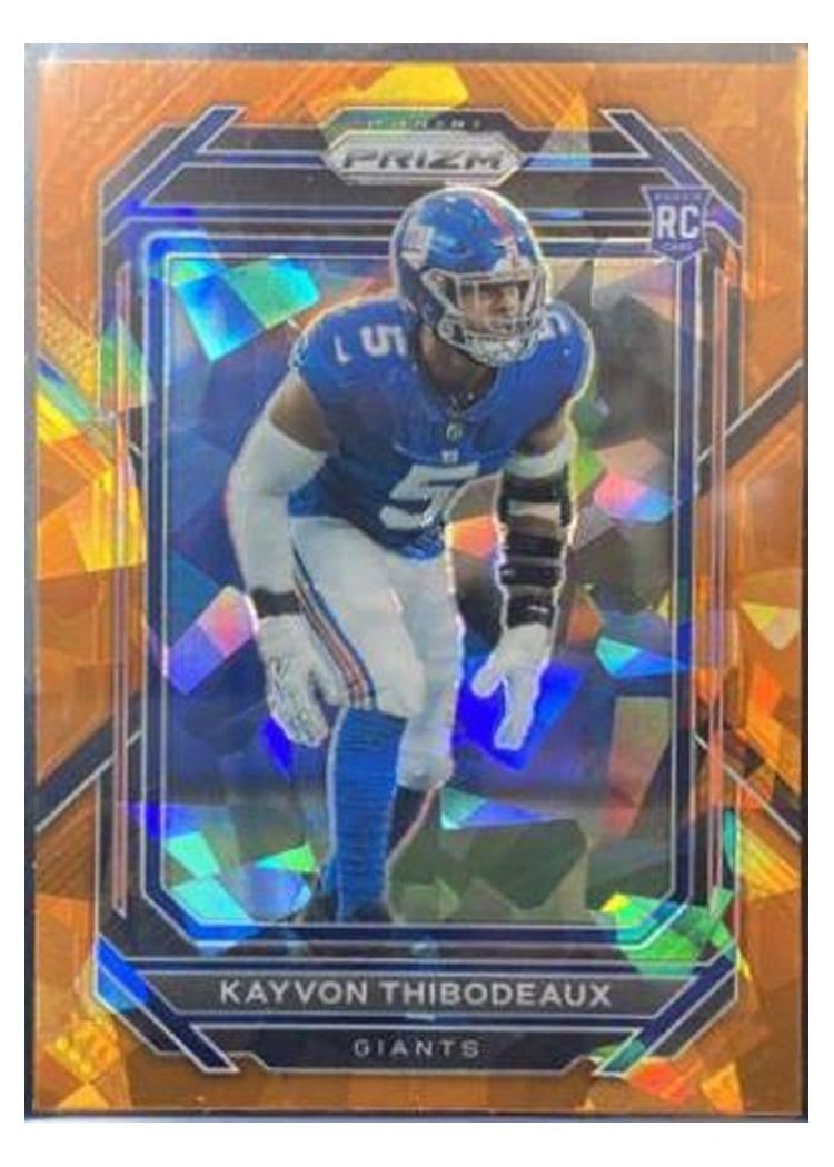 2022 Panini Prizm Base Set Kayvon Thibodeaux #370 card