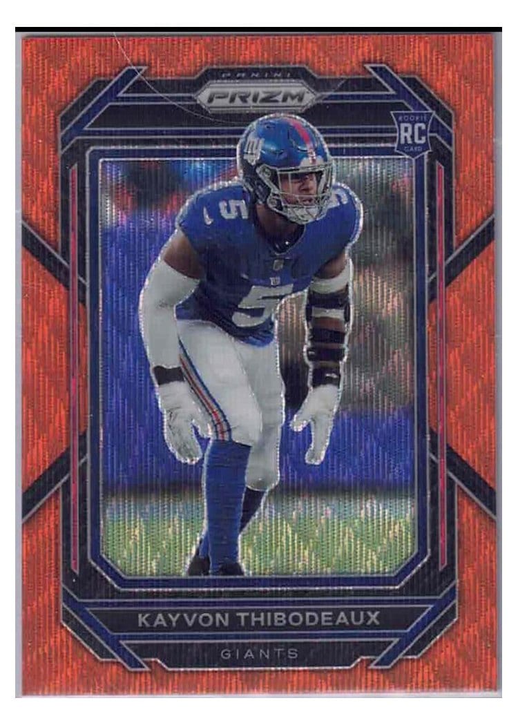 2022 Panini Prizm Base Set Kayvon Thibodeaux #370 card