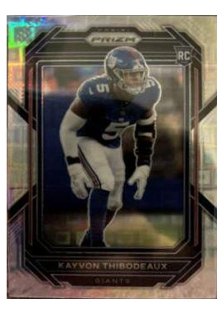 2022 Panini Prizm Base Set Kayvon Thibodeaux #370 card