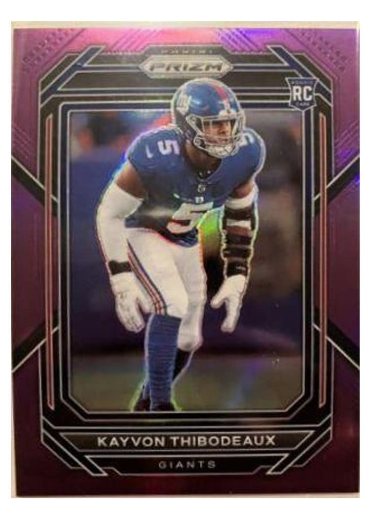 2022 Panini Prizm Base Set Kayvon Thibodeaux #370 card