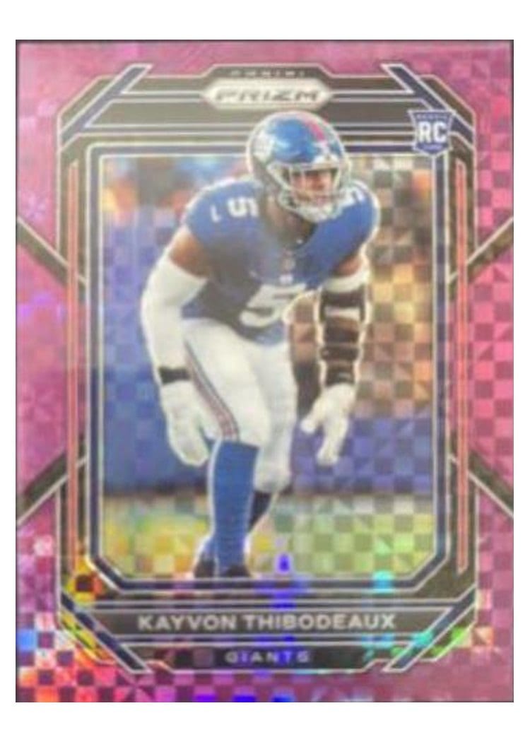 2022 Panini Prizm Base Set Kayvon Thibodeaux #370 card
