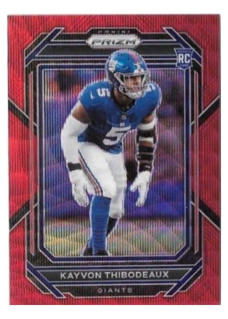 2022 Panini Prizm Base Set Kayvon Thibodeaux #370 card