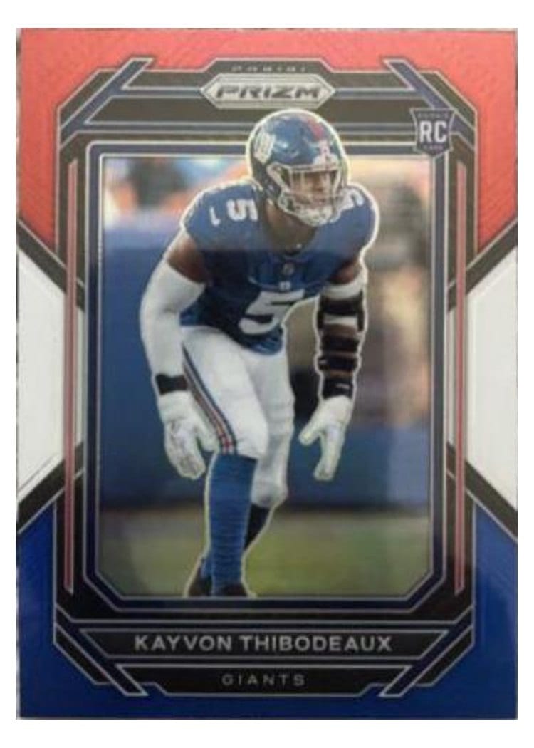 2022 Panini Prizm Base Set Kayvon Thibodeaux #370 card