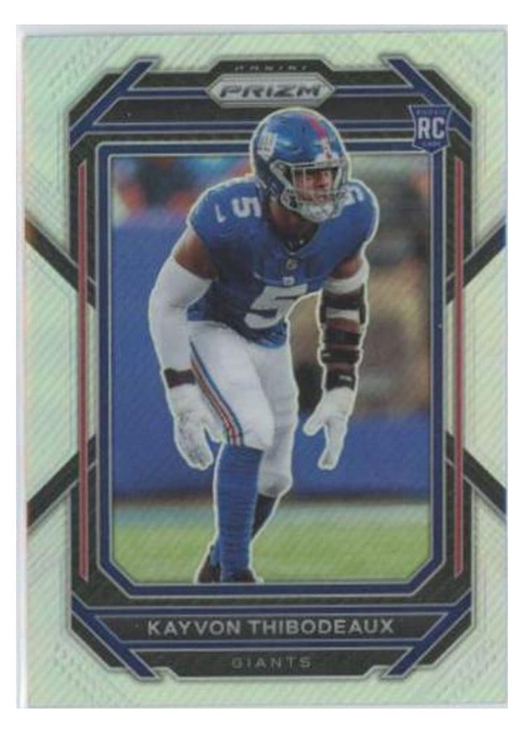 2022 Panini Prizm Base Set Kayvon Thibodeaux #370 card