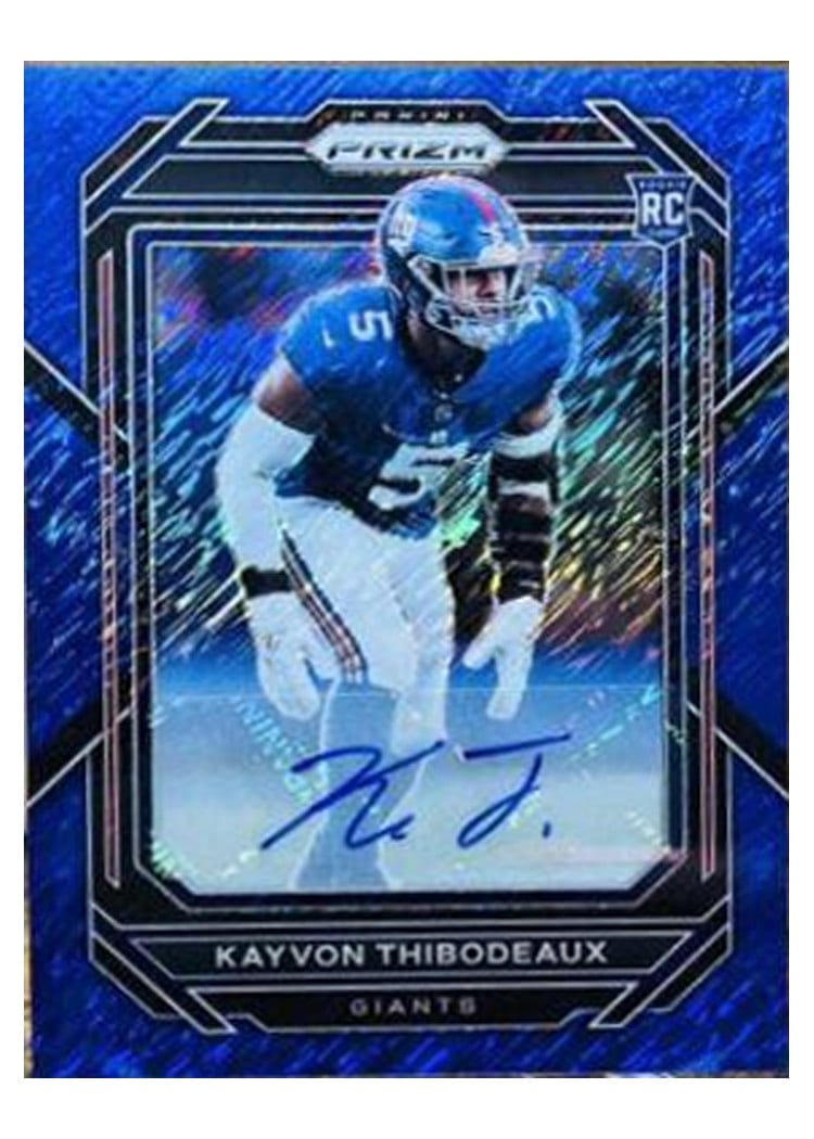 2022 Panini Prizm Base Set Kayvon Thibodeaux #370 card