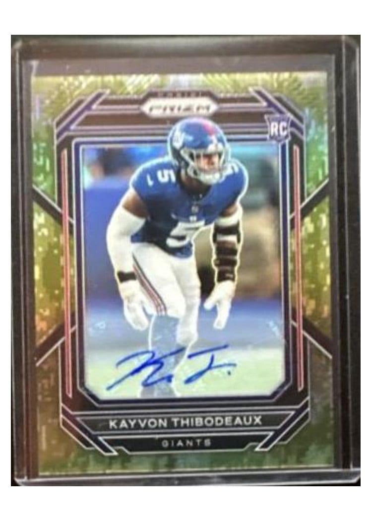 2022 Panini Prizm Base Set Kayvon Thibodeaux #370 card