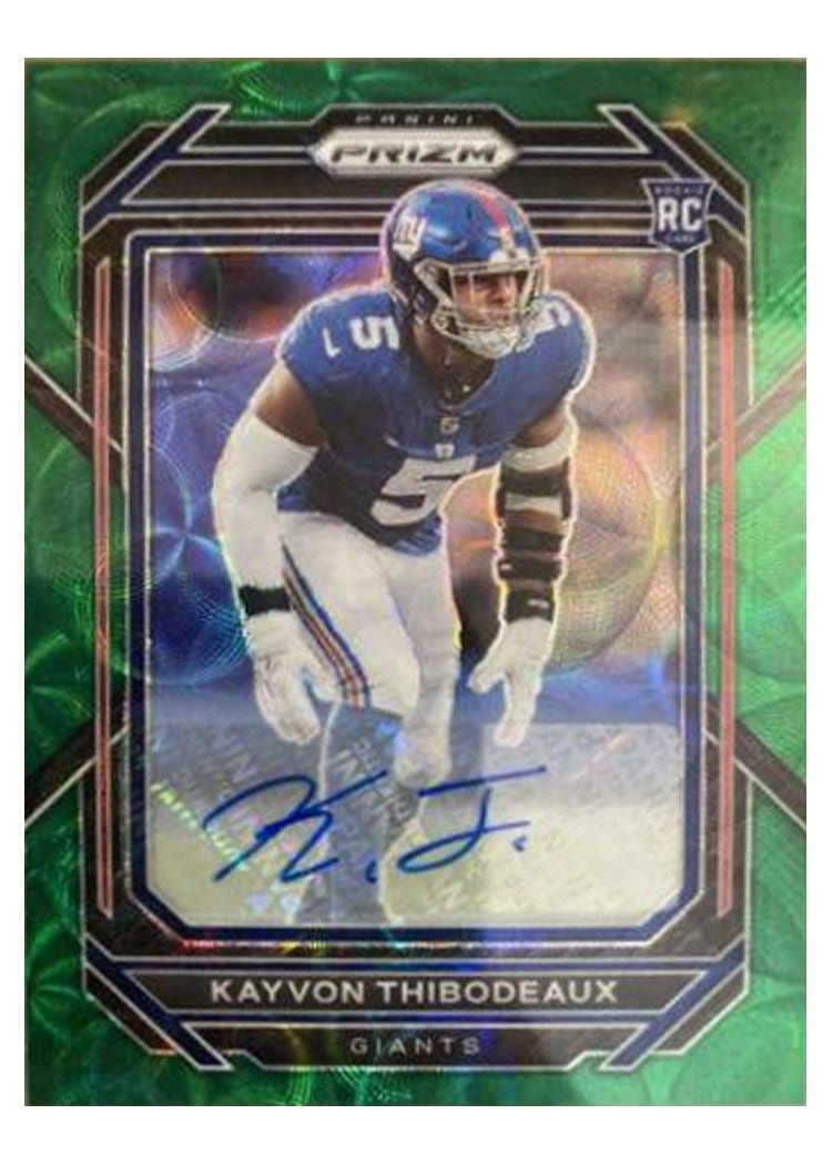 2022 Panini Prizm Base Set Kayvon Thibodeaux #370 card