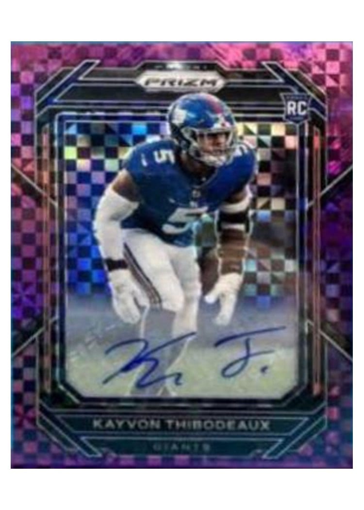 2022 Panini Prizm Base Set Kayvon Thibodeaux #370 card