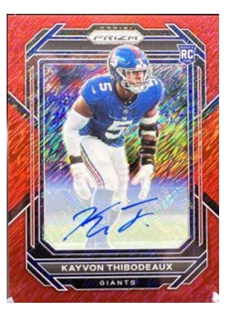 2022 Panini Prizm Base Set Kayvon Thibodeaux #370 card