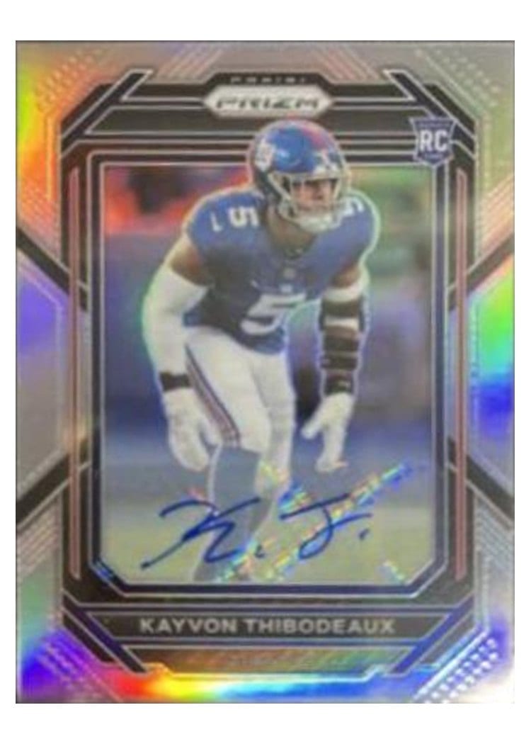 2022 Panini Prizm Base Set Kayvon Thibodeaux #370 card