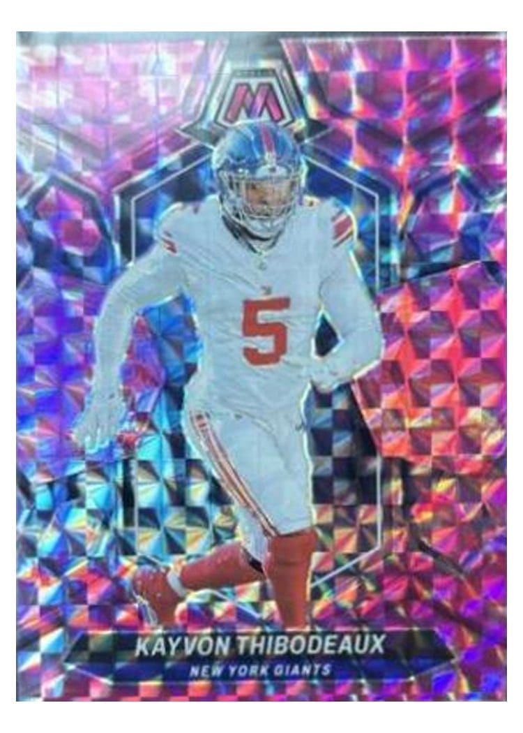 2024 Panini Mosaic Base Set Kayvon Thibodeaux #168 card
