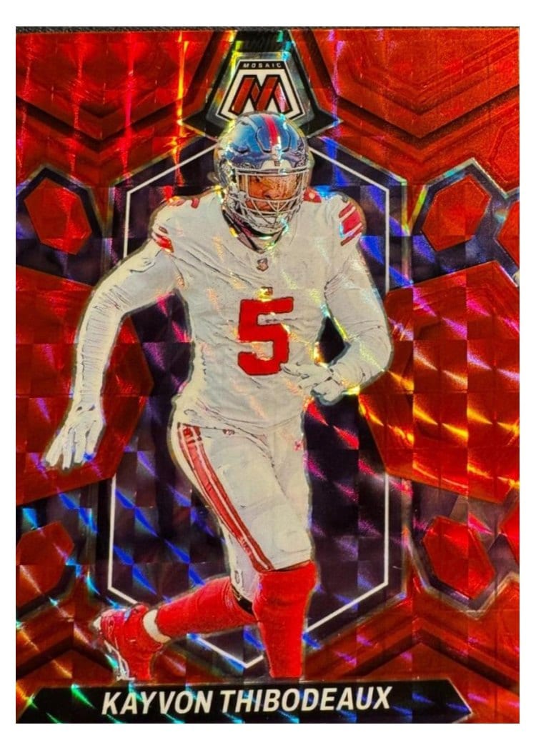 2024 Panini Mosaic Base Set Kayvon Thibodeaux #168 card
