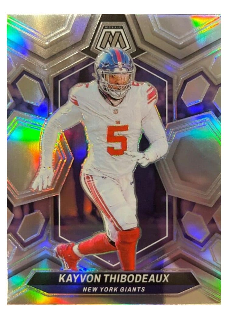 2024 Panini Mosaic Base Set Kayvon Thibodeaux #168 card