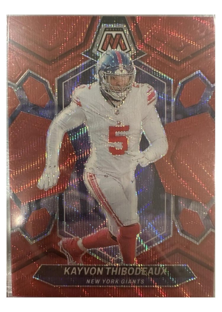 2024 Panini Mosaic Base Set Kayvon Thibodeaux #168 card